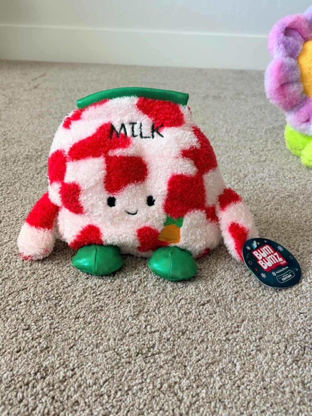 NWT Maxine The Santa Milk Special Edition BumBumz 7.5" HolidayBumz Christmas